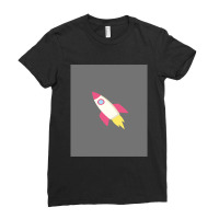 Art Character Rocket Mens Funny Ladies Fitted T-shirt | Artistshot