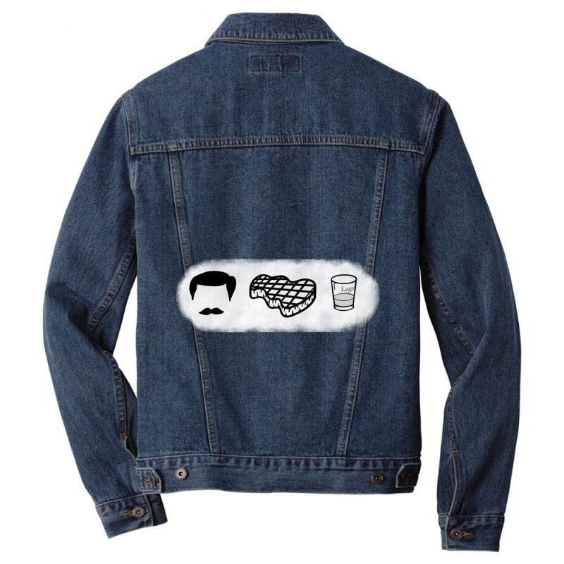 Retro  Ron Man Call Me Men Denim Jacket by TrystanArtists | Artistshot