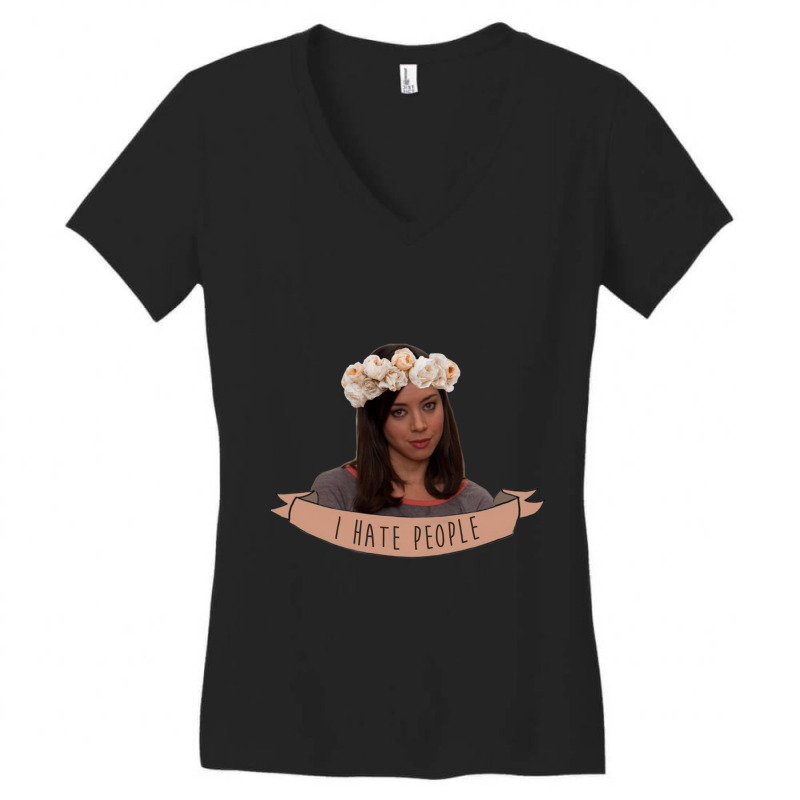 Music Retro Aubrey Plazas For Mens Womens Women's V-Neck T-Shirt by AkiraArtists | Artistshot