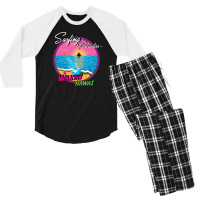 Wakiki Hawai Men's 3/4 Sleeve Pajama Set | Artistshot