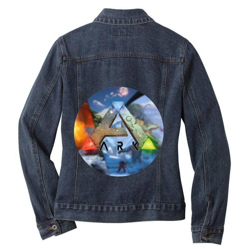 Vintage  Emoticon For Men Women Ladies Denim Jacket by Tabithas-Artists | Artistshot