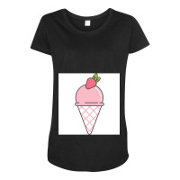 Playing  Aubrey Plazas Funny Gifts Boys Girls Maternity Scoop Neck T-shirt | Artistshot