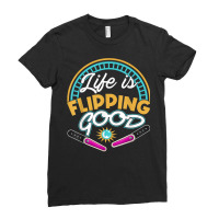 Flipping Good Arcade Game 80s 90s Pinball T Shirt Ladies Fitted T-shirt | Artistshot