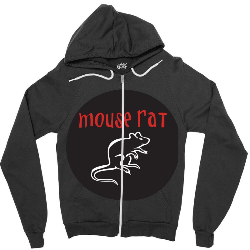 Art Character Mouserat Call Me Zipper Hoodie by TrystanArtists | Artistshot