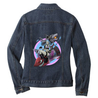 Funny Man Travis Scott Call Me Ladies Denim Jacket | Artistshot