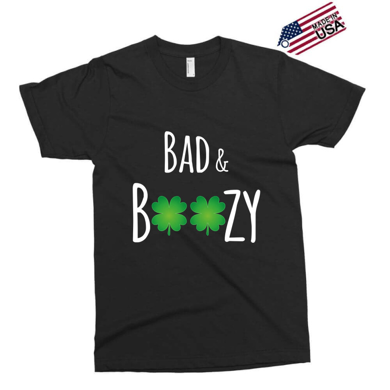 Bad And Boozy Funny St Patricks Day Exclusive T-shirt | Artistshot