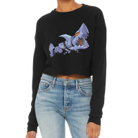 Cartoon Character Aerial God Men Women Cropped Sweater | Artistshot