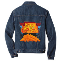 Day Gifts Paunch Burger Funny Gifts Men Men Denim Jacket | Artistshot