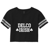 Delco Irish   Delaware County Residents Paddies Day Scorecard Crop Tee | Artistshot