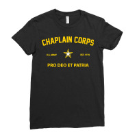 Us Army Chaplain Corps T Shirt Ladies Fitted T-shirt | Artistshot