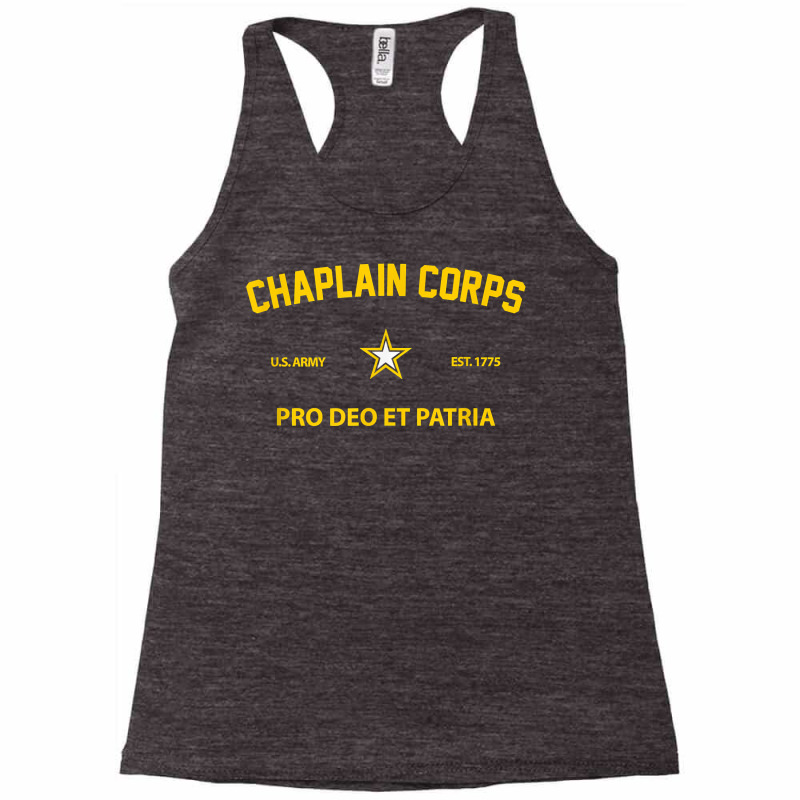 Us Army Chaplain Corps T Shirt Racerback Tank by zagelmaglime | Artistshot