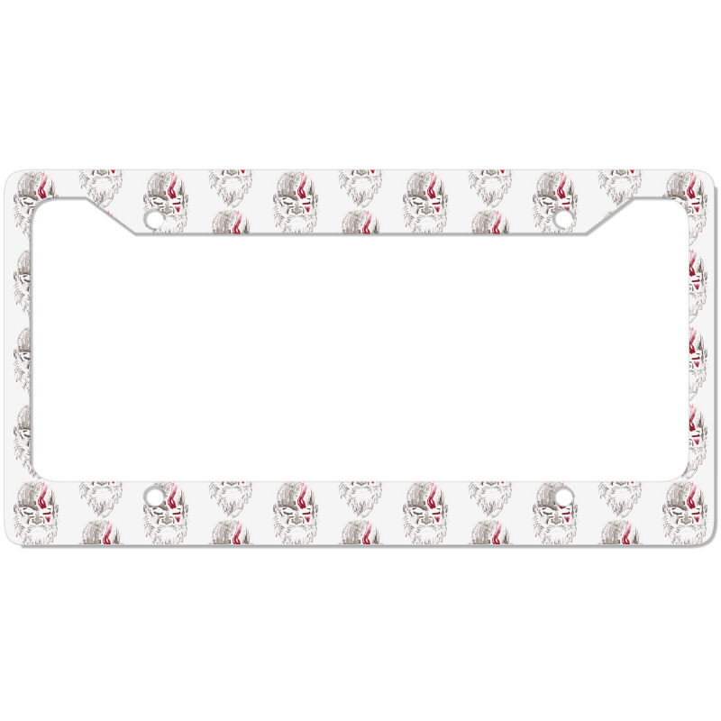 The Warrior Of Gods License Plate Frame | Artistshot