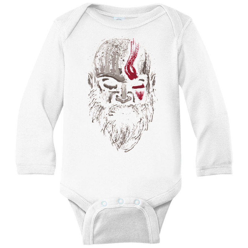 The Warrior Of Gods Long Sleeve Baby Bodysuit | Artistshot