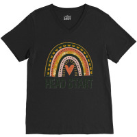 Head Start Rainbow Squad Girls Boys Teacher Back To School Pullover Ho V-neck Tee | Artistshot