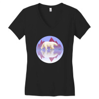 Polar Bear Women's V-neck T-shirt | Artistshot