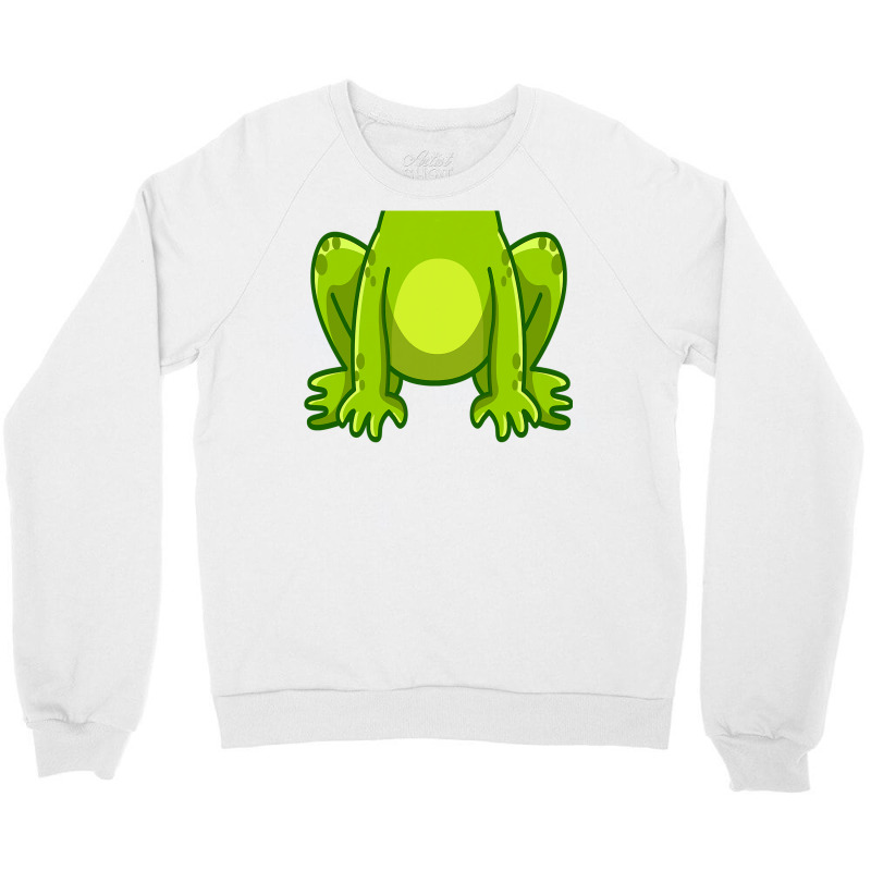 Frog Costume Toad Kids Cute Frog Halloween T Shirt Crewneck Sweatshirt | Artistshot