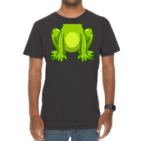 Frog Costume Toad Kids Cute Frog Halloween T Shirt Vintage T-shirt | Artistshot