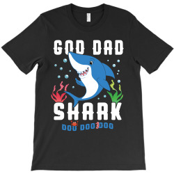 god dad shark family matching T-Shirt | Artistshot