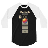 Vhs Scotch E 3/4 Sleeve Shirt | Artistshot