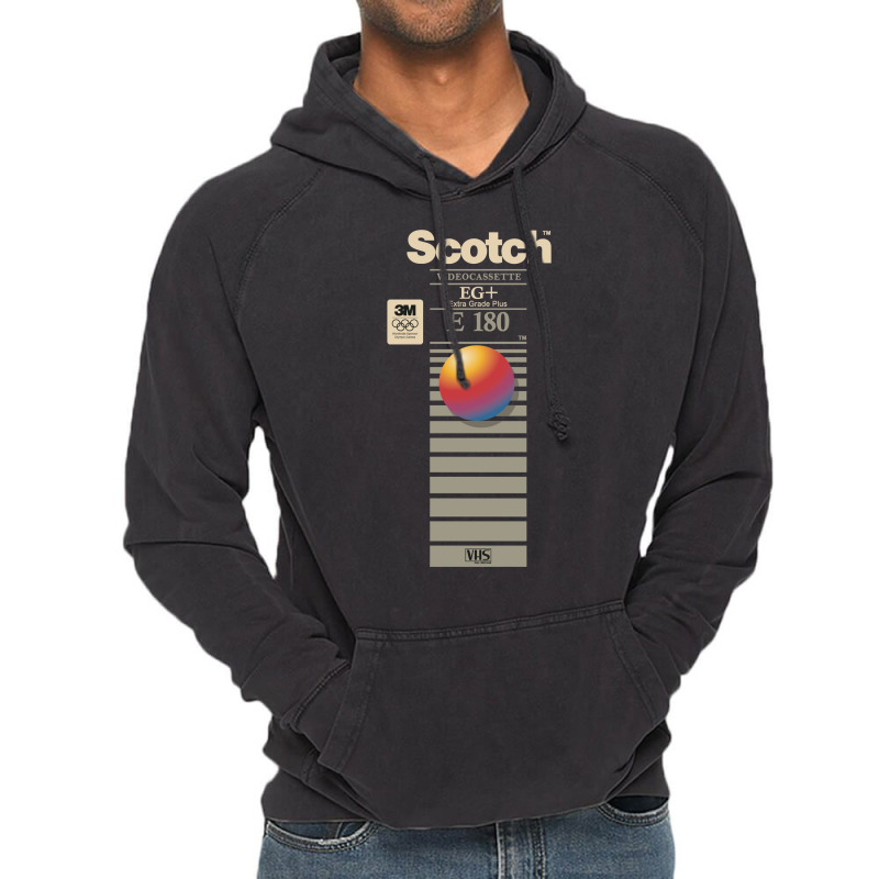 Vhs Scotch E Vintage Hoodie | Artistshot