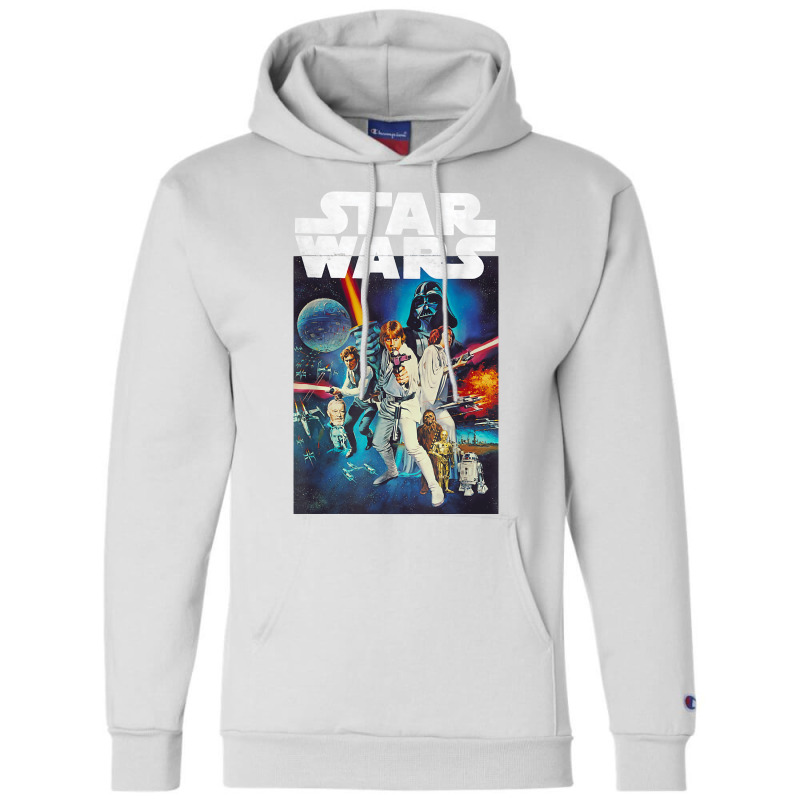 Vintage Cast Poster Champion Hoodie | Artistshot