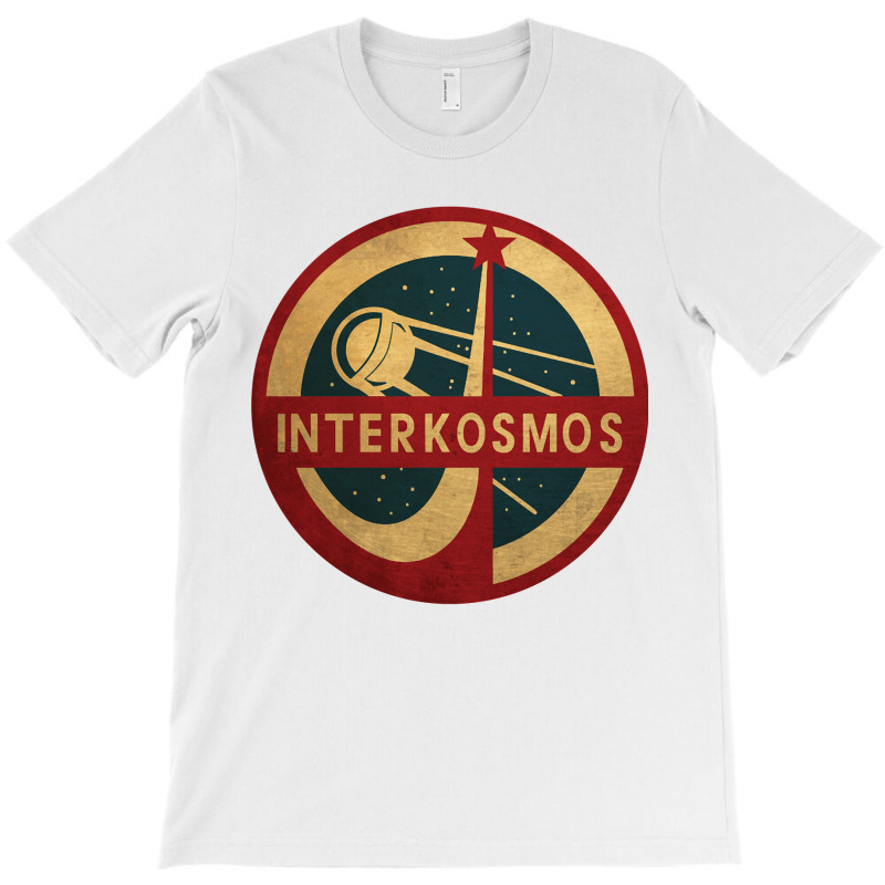 Vintage Interkosmos Space Program Sputnik Satellite T-shirt | Artistshot