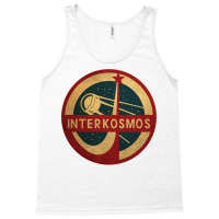 Vintage Interkosmos Space Program Sputnik Satellite Tank Top | Artistshot