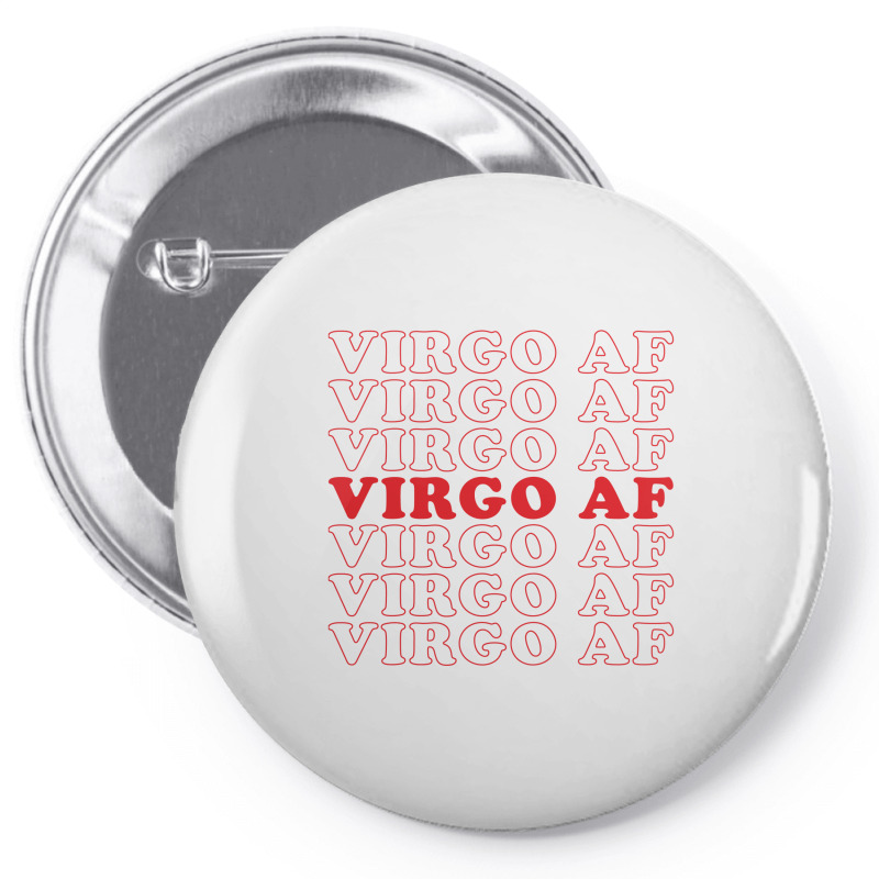 Virgo Af Pin-back Button | Artistshot