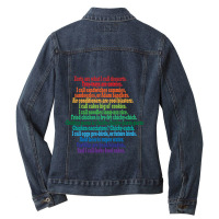 Playing  Tom Haverford For Mens Womens Ladies Denim Jacket | Artistshot