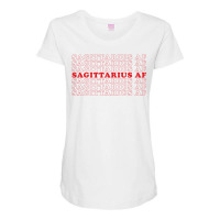 Sagittarius Af Maternity Scoop Neck T-shirt | Artistshot