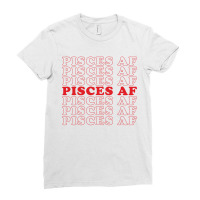 Pisces Af Ladies Fitted T-shirt | Artistshot