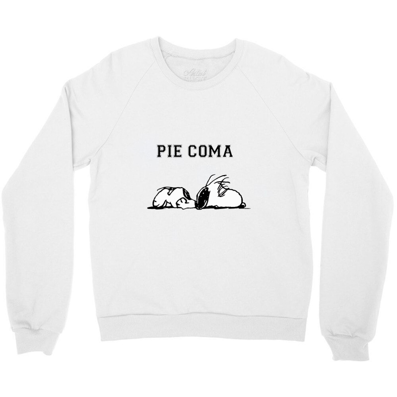 Peanuts Pie Coma Crewneck Sweatshirt | Artistshot