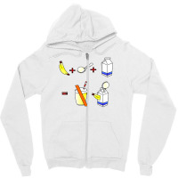 Banana Milkshake Zipper Hoodie | Artistshot