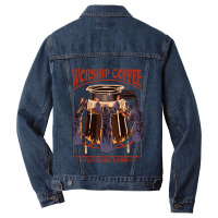 Worship Coffee Men Denim Jacket | Artistshot