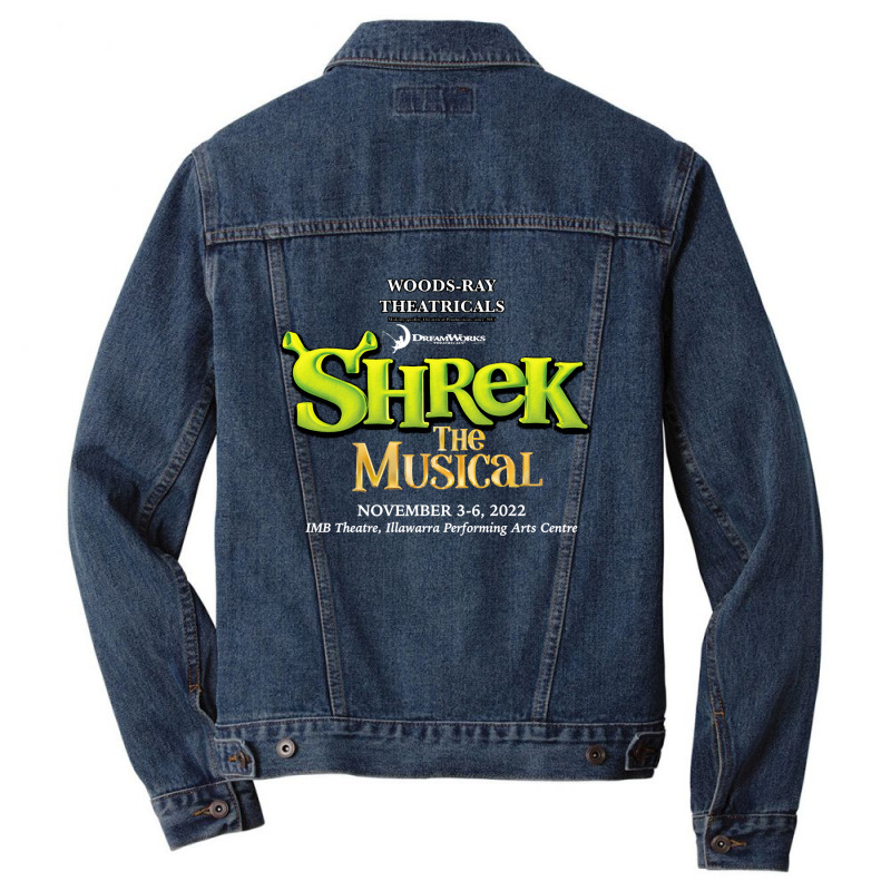 Wrt Shrek The Musical Men Denim Jacket | Artistshot