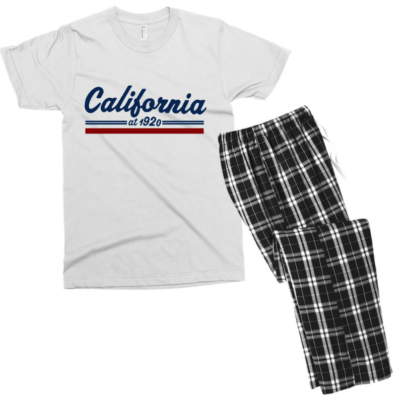 California 1920 Men's T-shirt Pajama Set by Bandungan | Artistshot