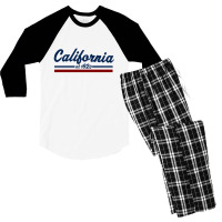 California 1920 Men's 3/4 Sleeve Pajama Set | Artistshot