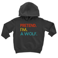 Funny Halloween Costumes For Women Men For Work Wolf Retro T Shirt Toddler Hoodie | Artistshot