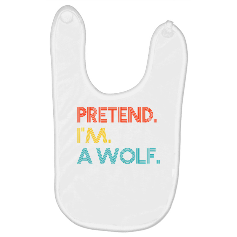 Funny Halloween Costumes For Women Men For Work Wolf Retro T Shirt Baby Bibs by RomanAllen89 | Artistshot