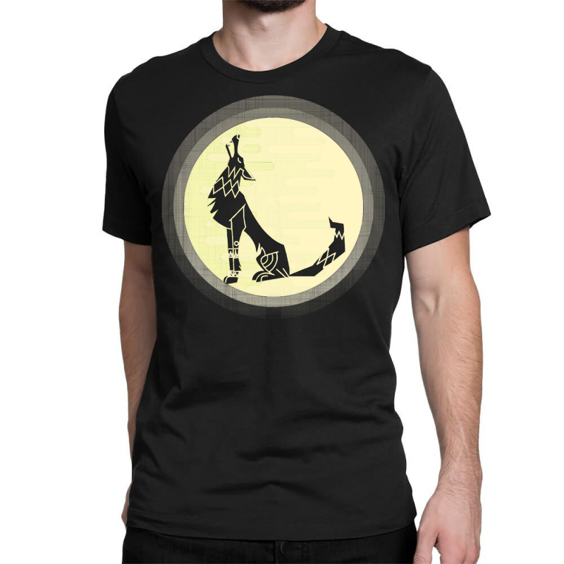 Wolf Full Moon T  Shirt Wolf Full Monn T  Shirt Classic T-shirt by tshirtgreyhound | Artistshot