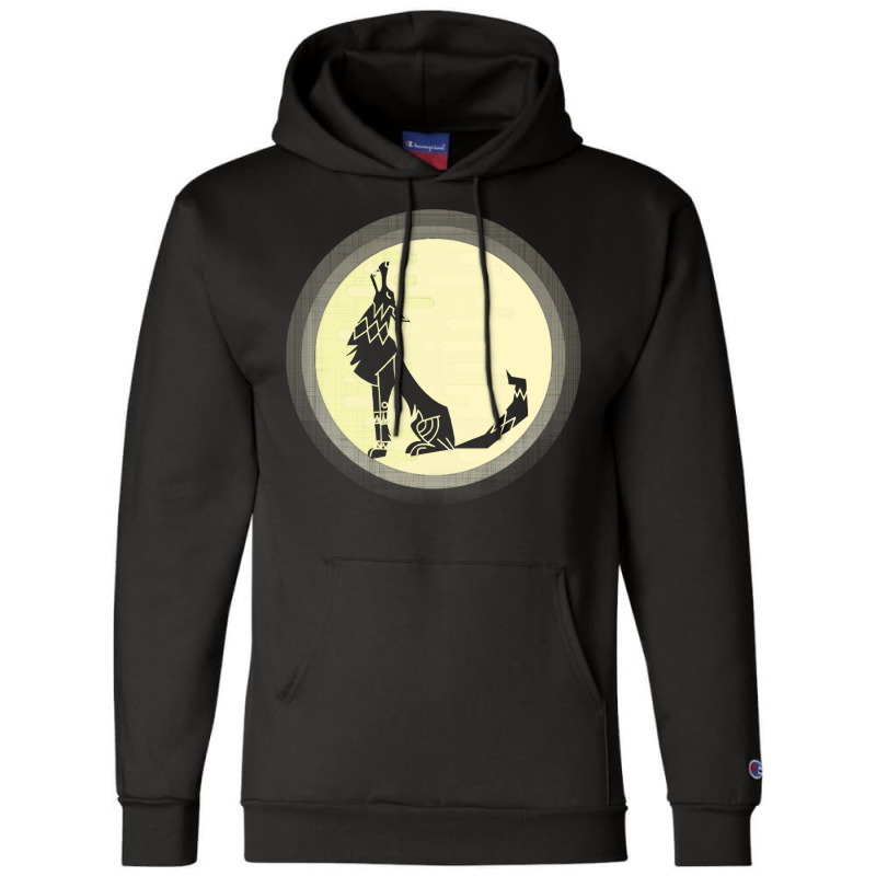 Wolf Full Moon T  Shirt Wolf Full Monn T  Shirt Champion Hoodie by tshirtgreyhound | Artistshot