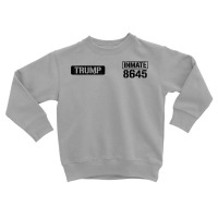 Trump Prison Jumpsuit Funny Halloween Trump Costume T Shirt Toddler Sweatshirt | Artistshot