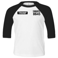 Trump Prison Jumpsuit Funny Halloween Trump Costume T Shirt Toddler 3/4 Sleeve Tee | Artistshot