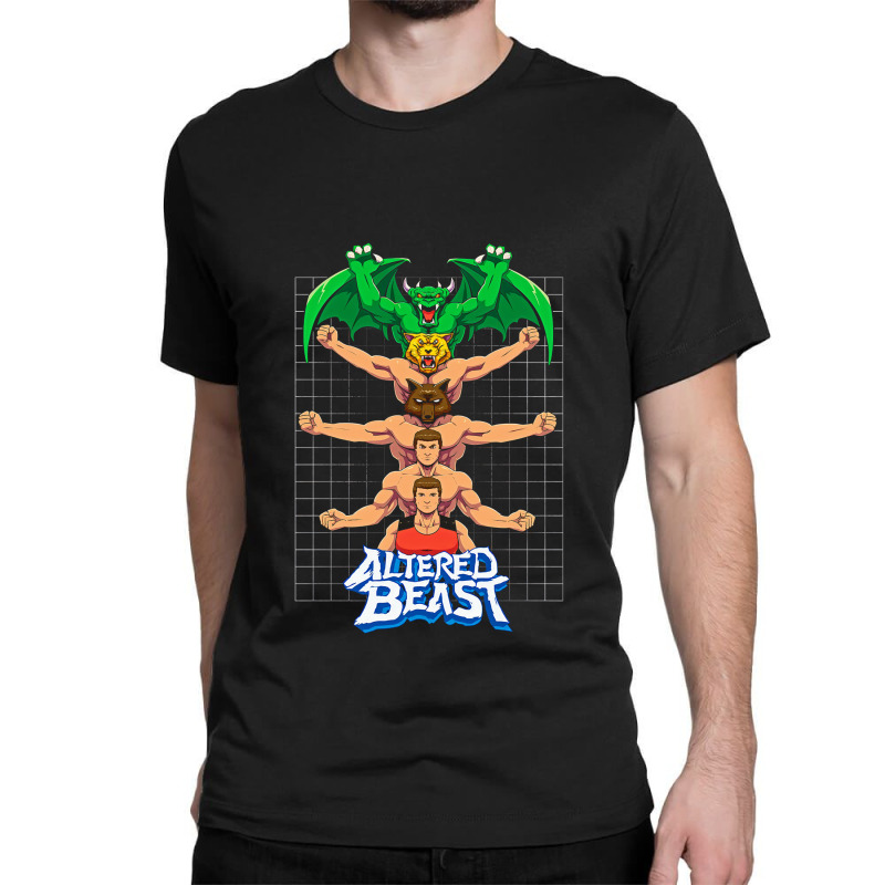 Enjoystick Altered Beast Classic Classic Basic Novelty Cotton Printed Classic T-shirt by Jeffrey_Insalaco | Artistshot