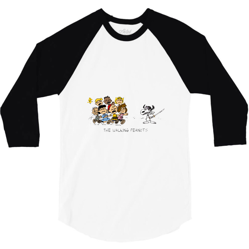 The Walking Peanuts 3/4 Sleeve Shirt | Artistshot