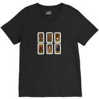 Three Of Cups For Soulmates And Twin Flames 59296511 V-neck Tee | Artistshot