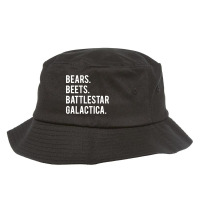 Character Animated Bears Beets Gift Men Bucket Hat | Artistshot