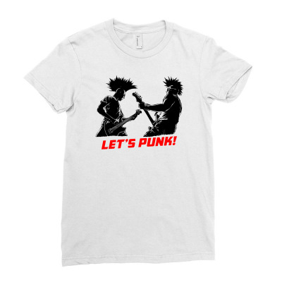 Lets Punk Ladies Fitted T-shirt Designed By Icang Waluyo