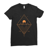 Sun God Pharaoh Crook Ladies Fitted T-shirt | Artistshot