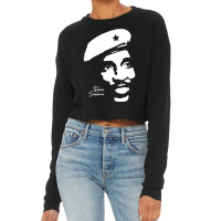 Character Animated Thomas Sankara Funny Gifts Boys Girls Cropped Sweater | Artistshot